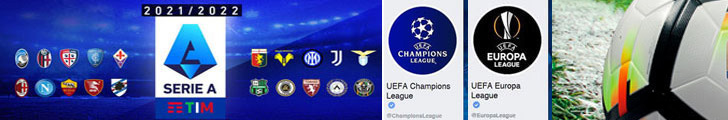 CALCIO CHAMPIONS LEAGUE EUROPA LEAGUE CAMPIONATO SERIE A 2021 2022 