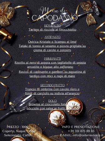 Capodanno a Casale Sul Sile Osteria Vivace 
