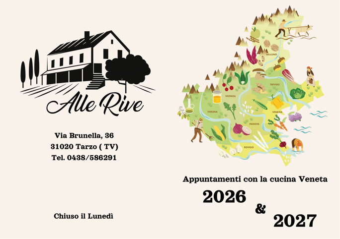 RISTORANTE ALLE RIVE cucina veneta 