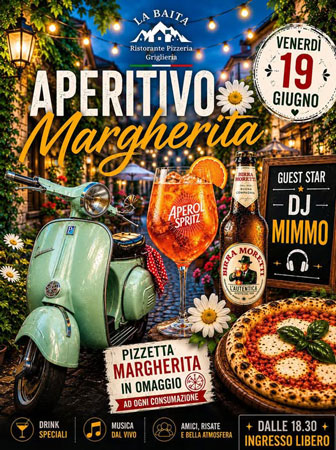 Mogliano Veneto Ristorante Pizzeria La Baita aperitivo margherita