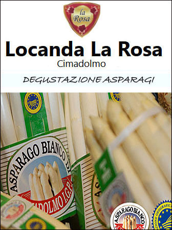 locanda la rosa cimadolmo degustazione asparagi