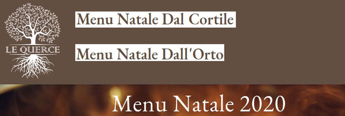 2020 Natale a Ponzano Veneto Ristorante Le Querce