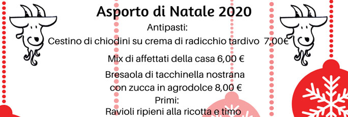 2020 Natale a SAN VENDEMIANO SACCON AL CAPRETTO AGRITURISMO