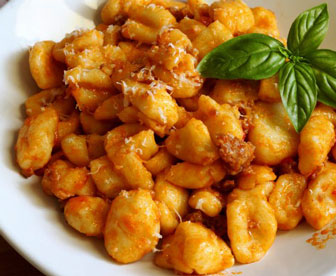 carbonera bioil caffè gnocchi al ragù