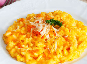 carbonera bioil caffè risotto di zucca