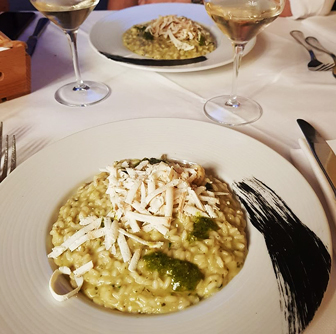 CASALE SUL SILE UNO DUE RESTAURANT risotto