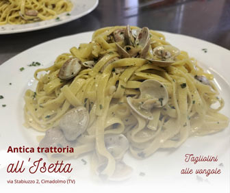 tagliolini alle vongole