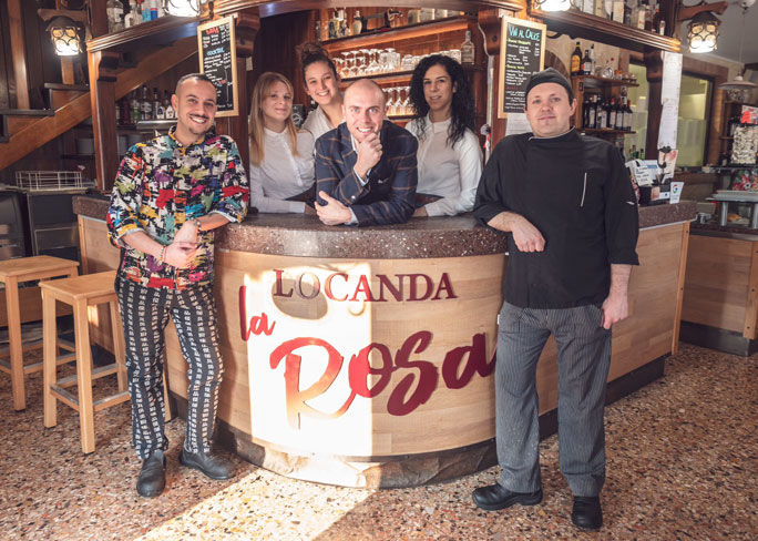 cimadolmo locanda la rosa staff