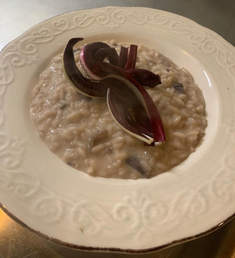 risotto al radicchio