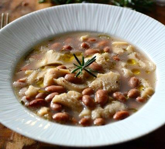 TREVIGNANO FALZE' TRATTORIA ENOTECA SCHIAVON pasta e fagioli