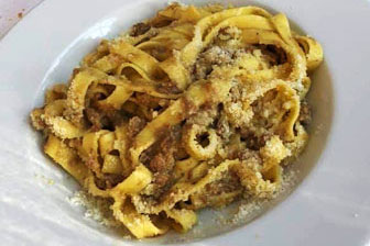 Vazzola Osteria Al Cortivo tagliatelle