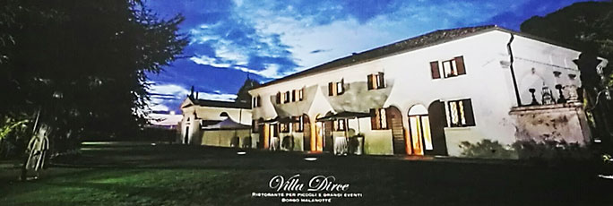 RISTORANTE VILLA DIRCE A TEZZE DI PIAVE DI VAZZOLA (TV)